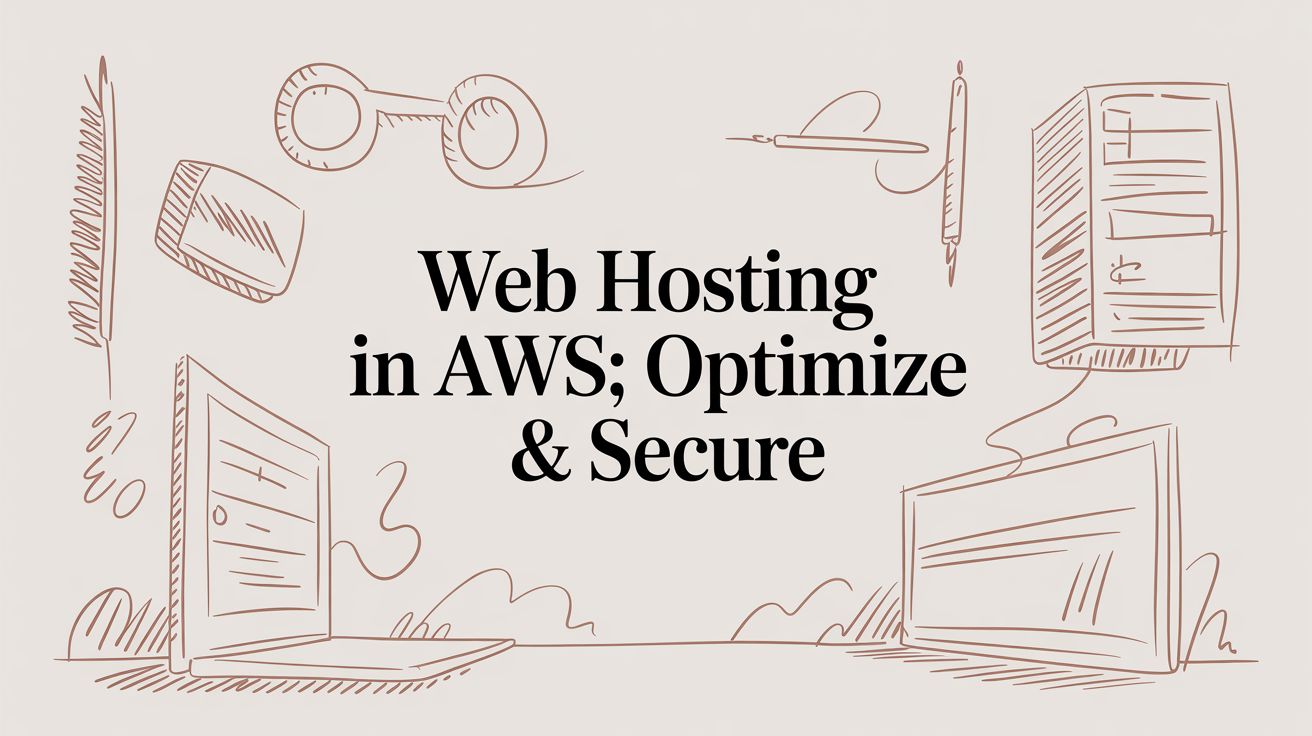Web Hosting in AWS: Optimize & Secure