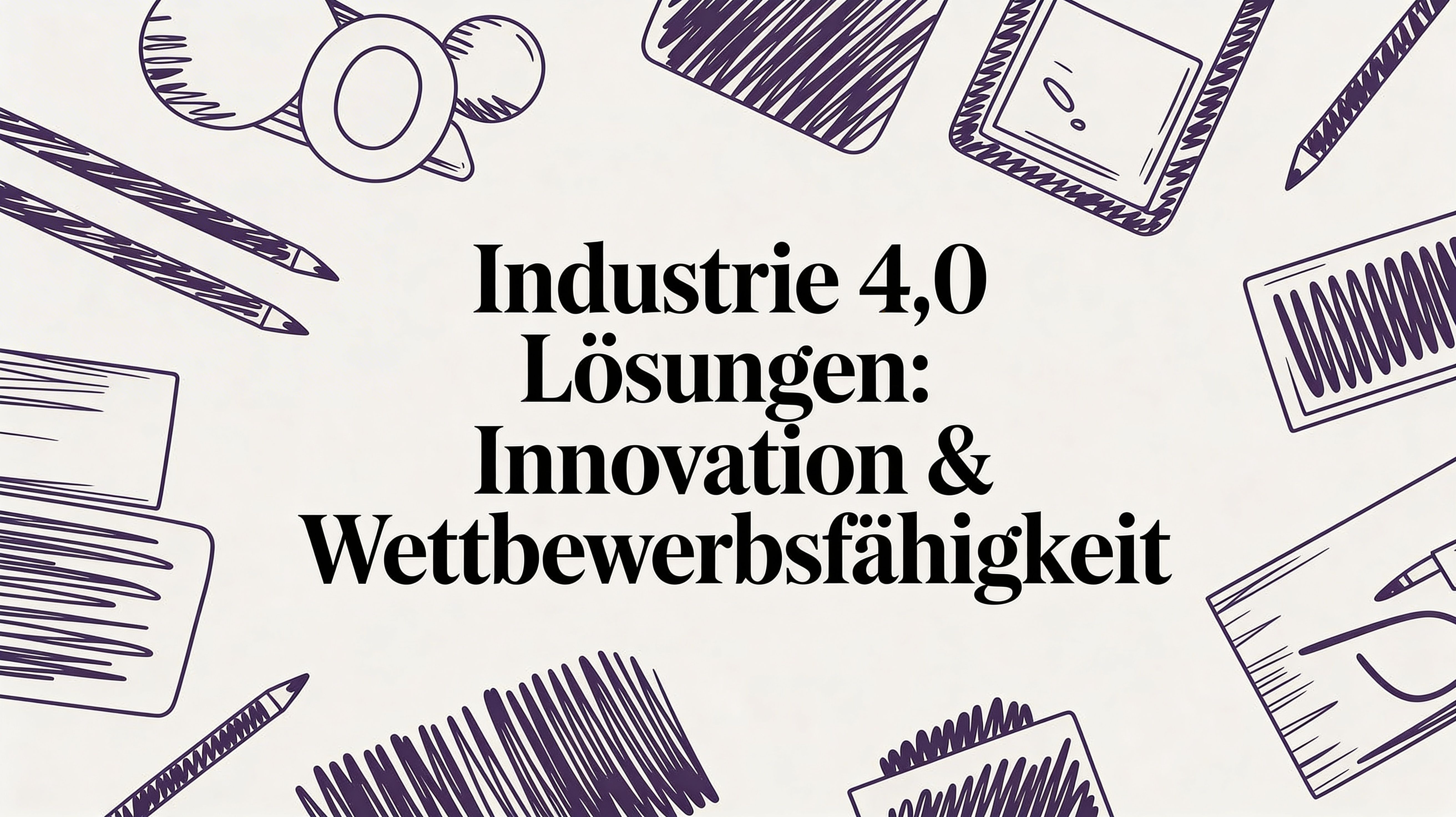 Industrie 4.0 Lösungen: Innovation & Wettbewerbsfähigkeit