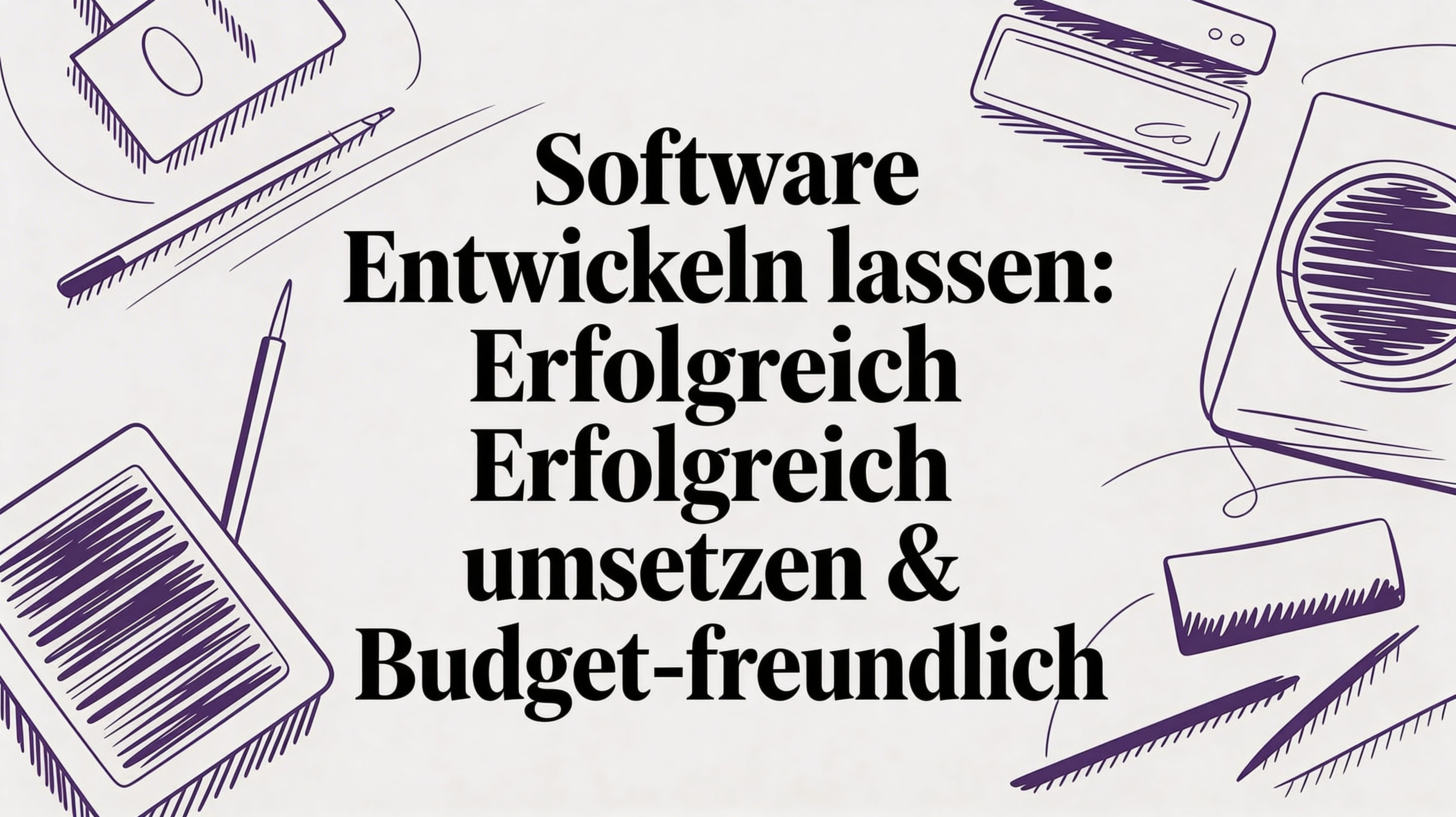 Software entwickeln lassen: Erfolgreich & Budget-freundlich
