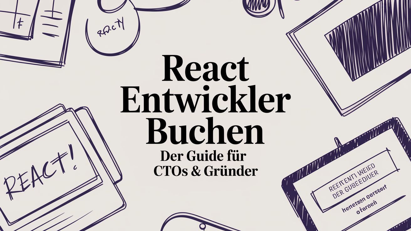 React Entwickler buchen: Der Guide für CTOs & Gründer