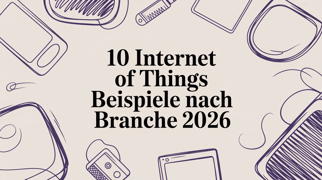 10 Internet of Things Beispiele nach Branche 2026