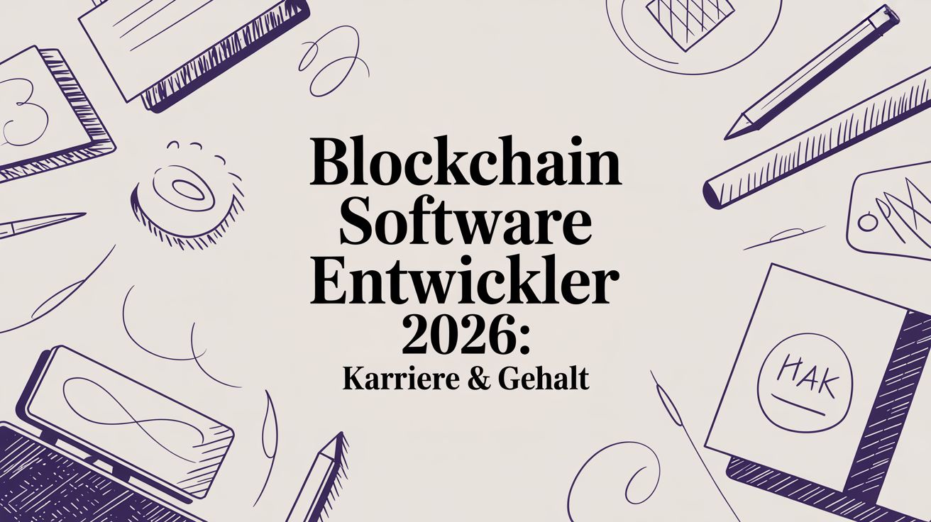 Blockchain Software Entwickler 2026: Karriere & Gehalt