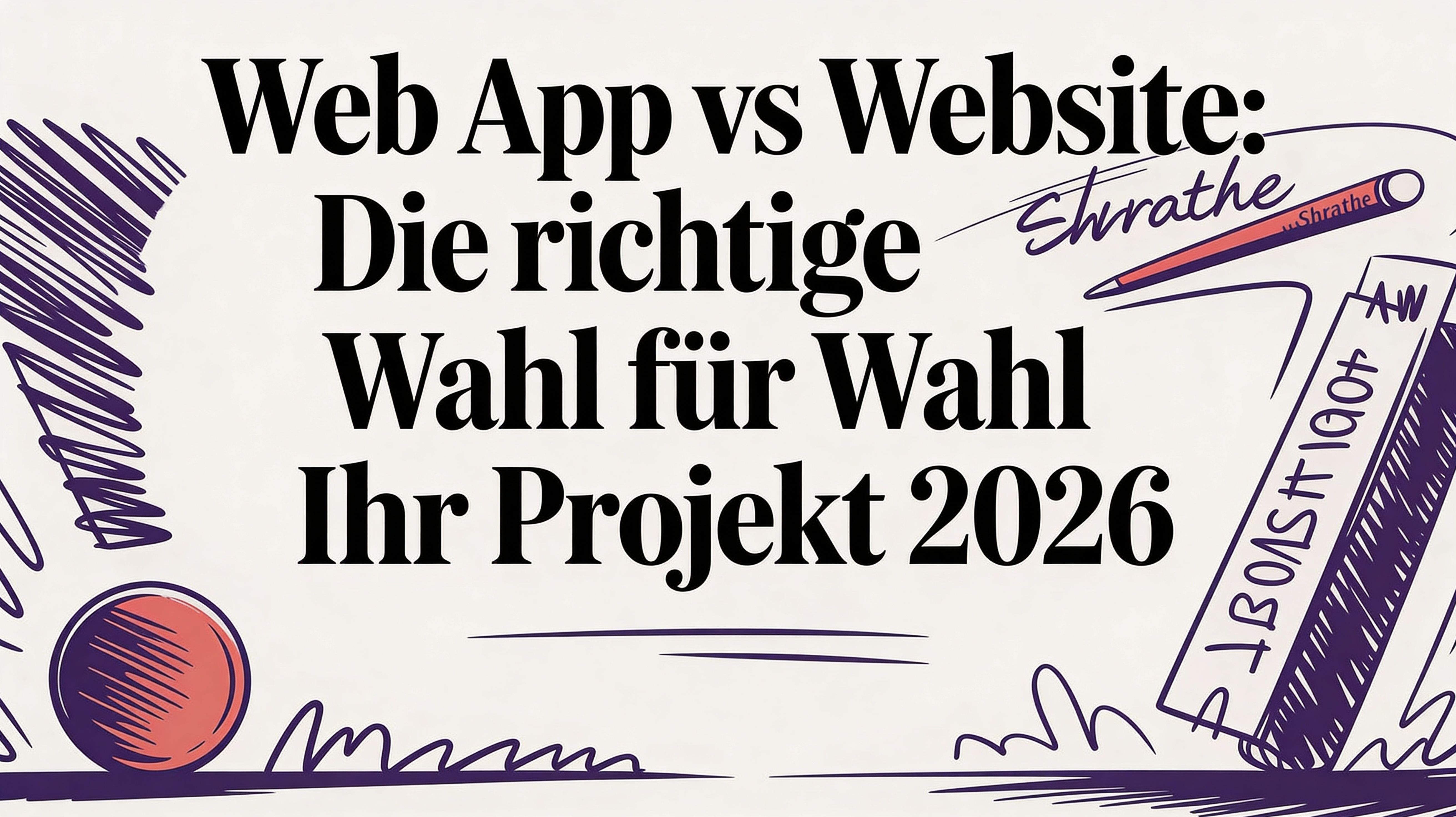 Web App vs Website: Die richtige Wahl für Ihr Projekt 2026
