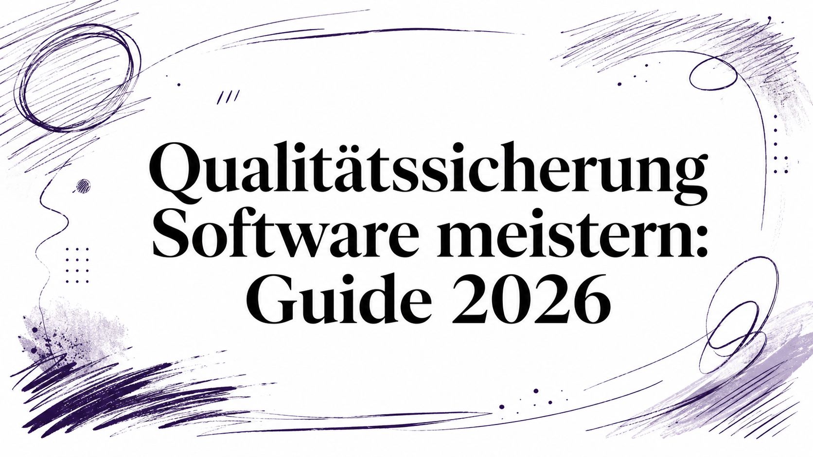 Qualitätssicherung Software meistern: Guide 2026