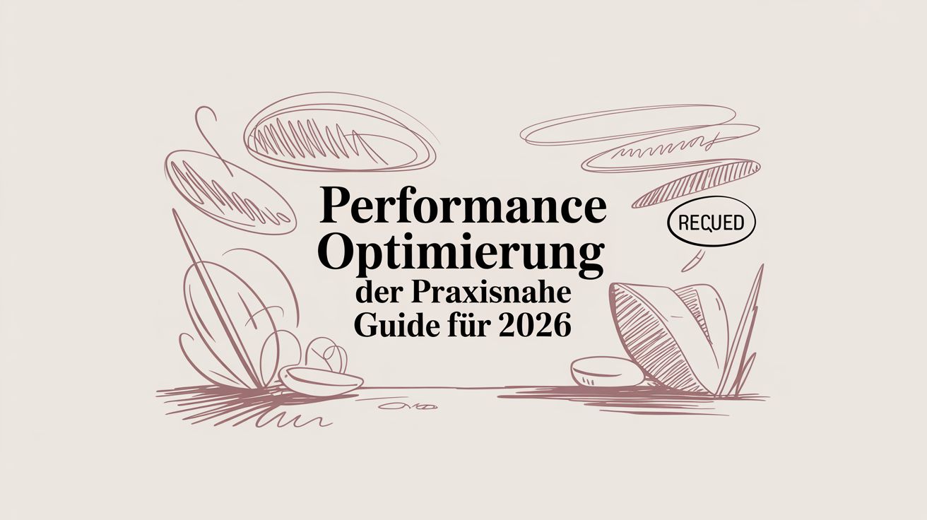 Performance Optimierung: Der praxisnahe Guide für 2026