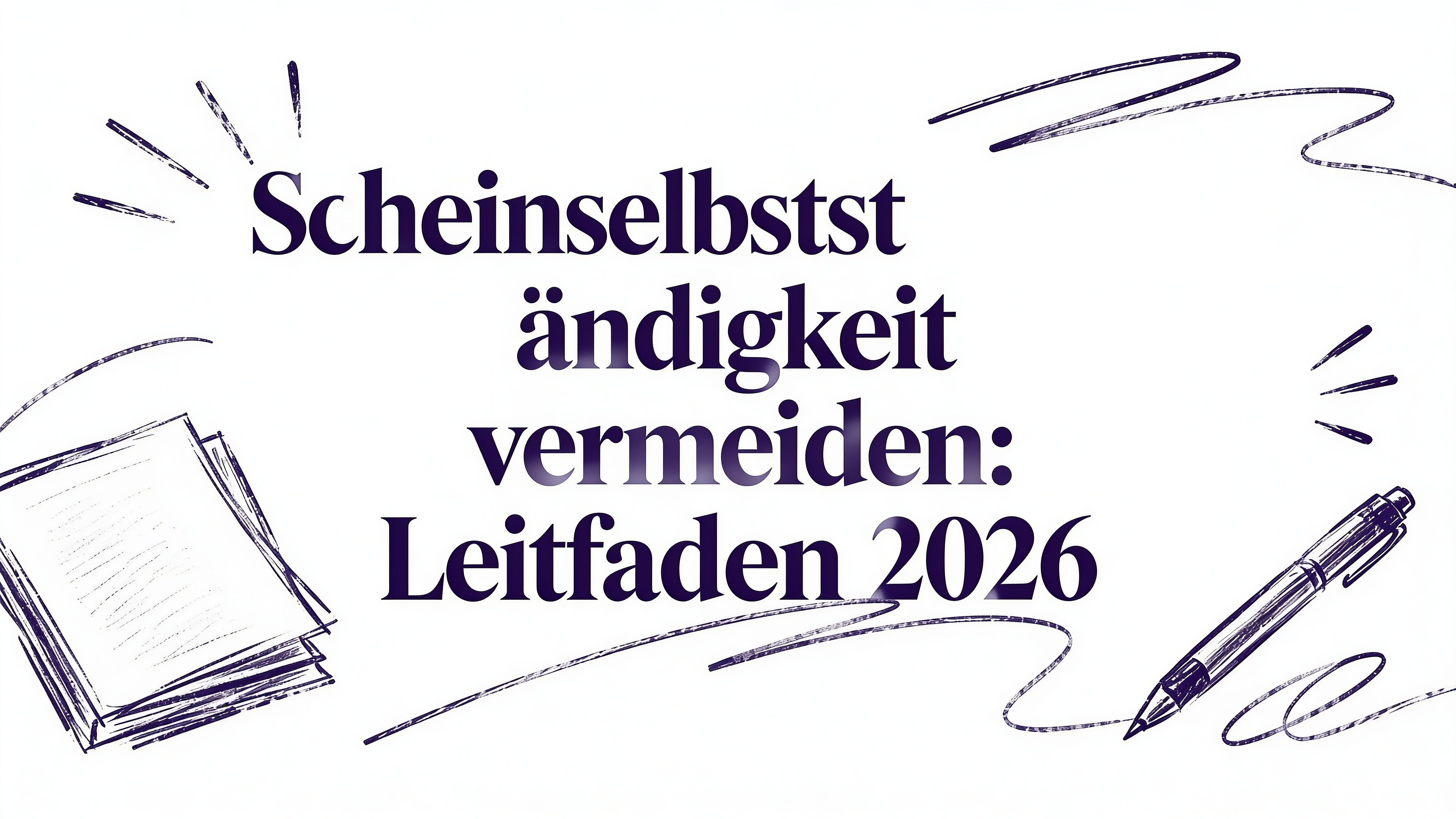 Scheinselbstständigkeit vermeiden: Leitfaden 2026