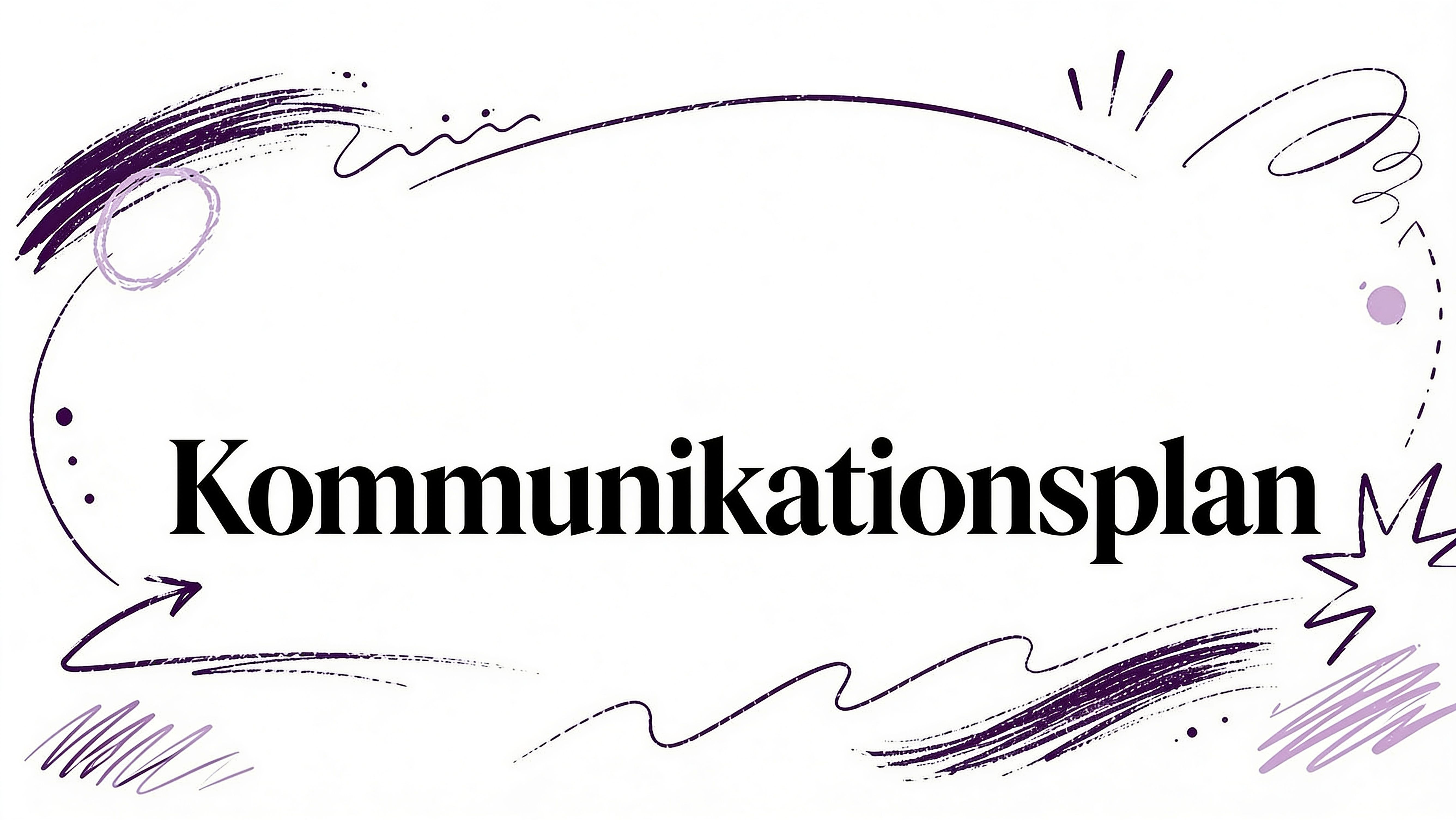 Communication plan
