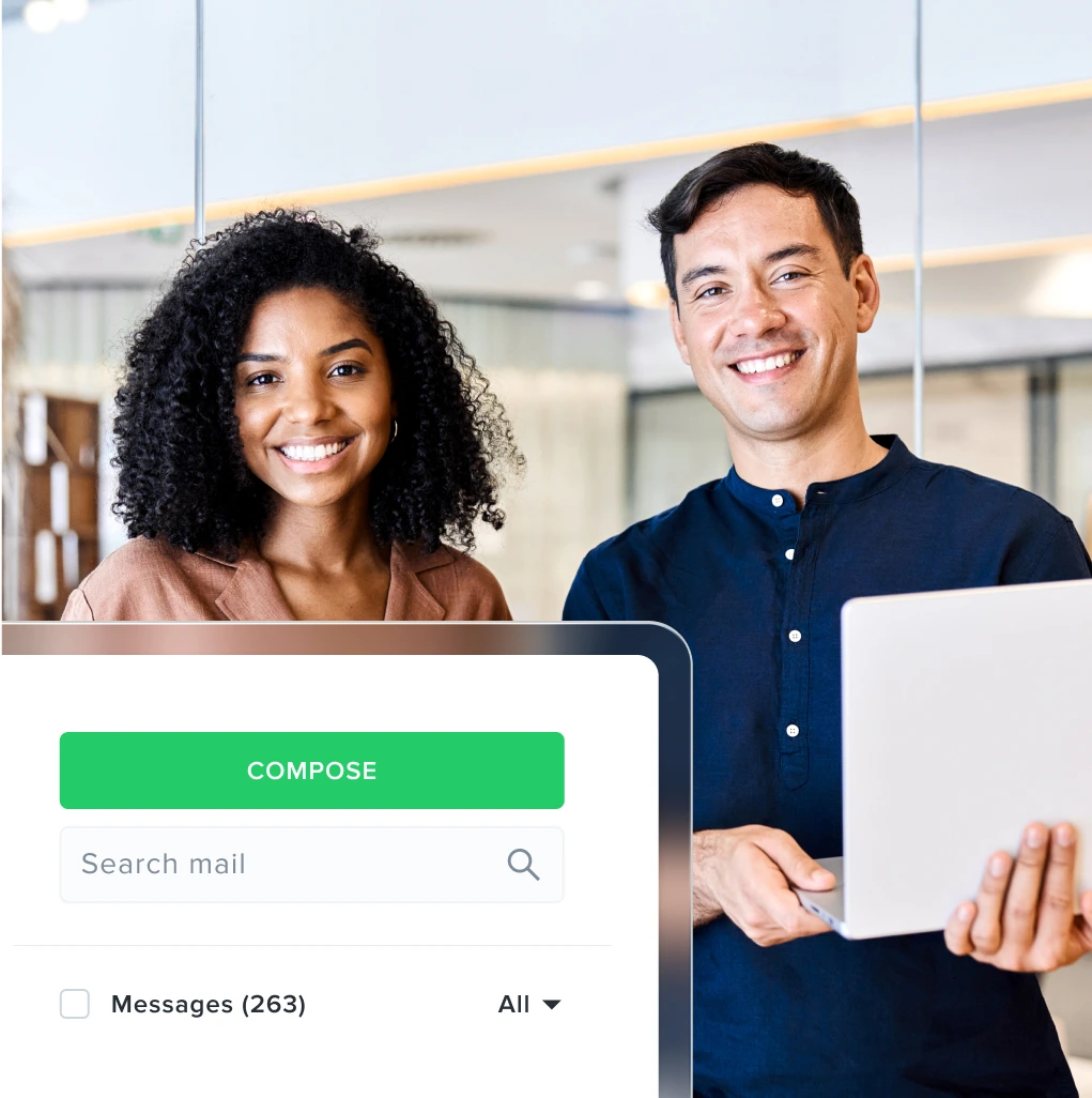 happy real estate agents