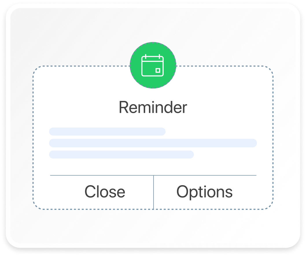 smart reminders that close deals