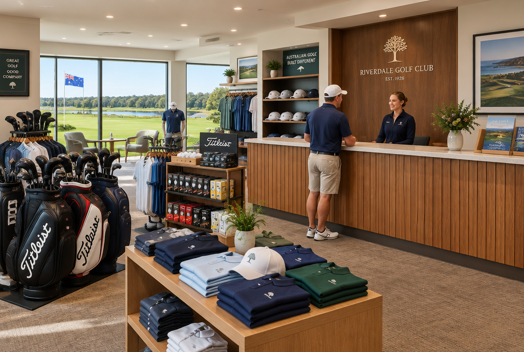 Golf club pro shop venue
