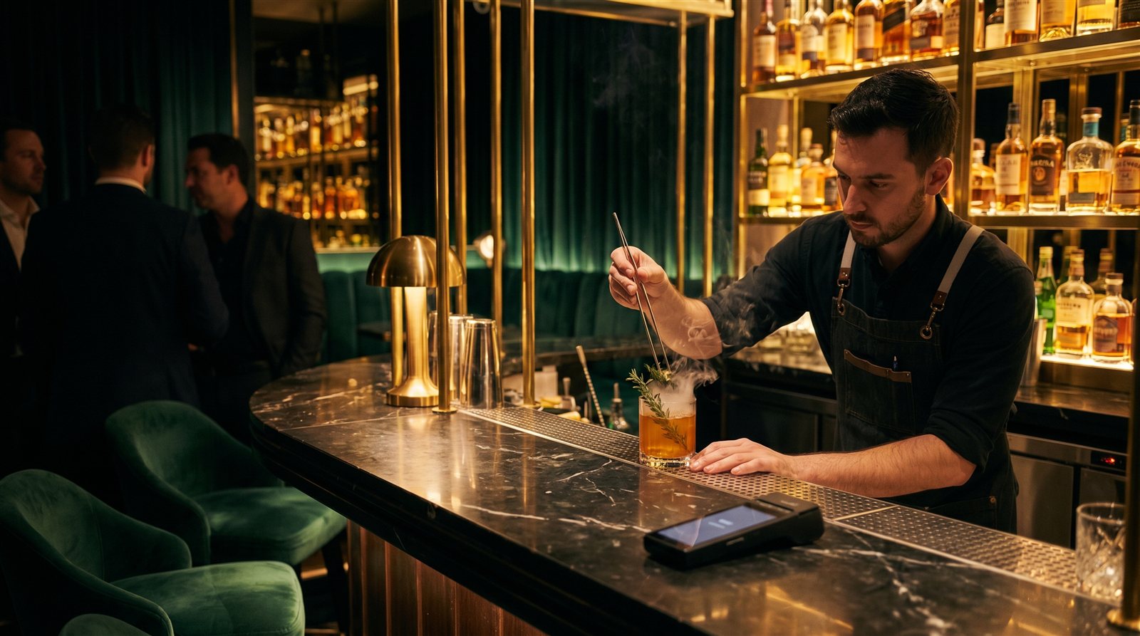 Cocktail Bar POS: Speed at the Rail Without Losing the Theatre