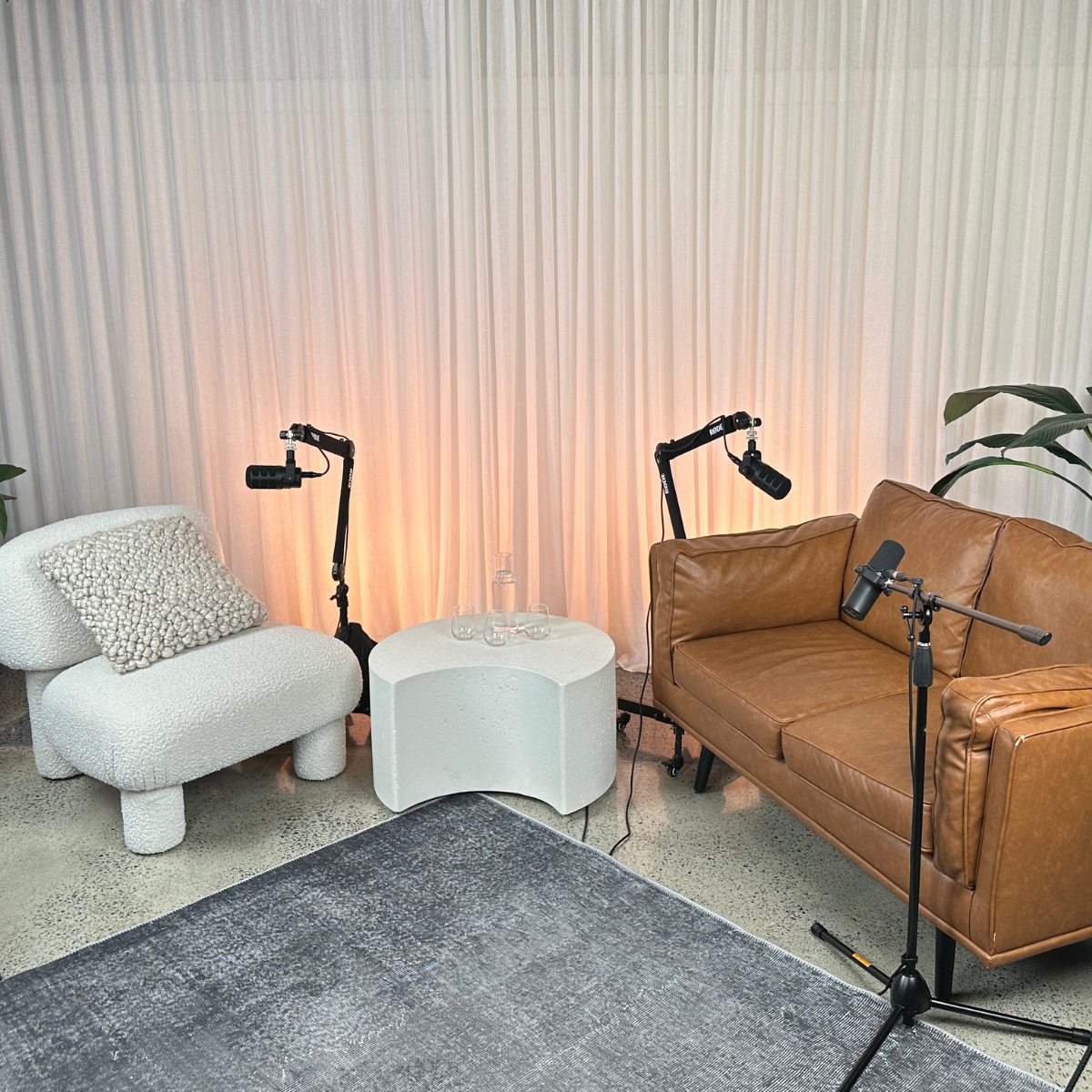 GRAVITATE Studio | Tweed Heads Photography Studio with Floor to Ceiling Cyclorama - Podcast Studio