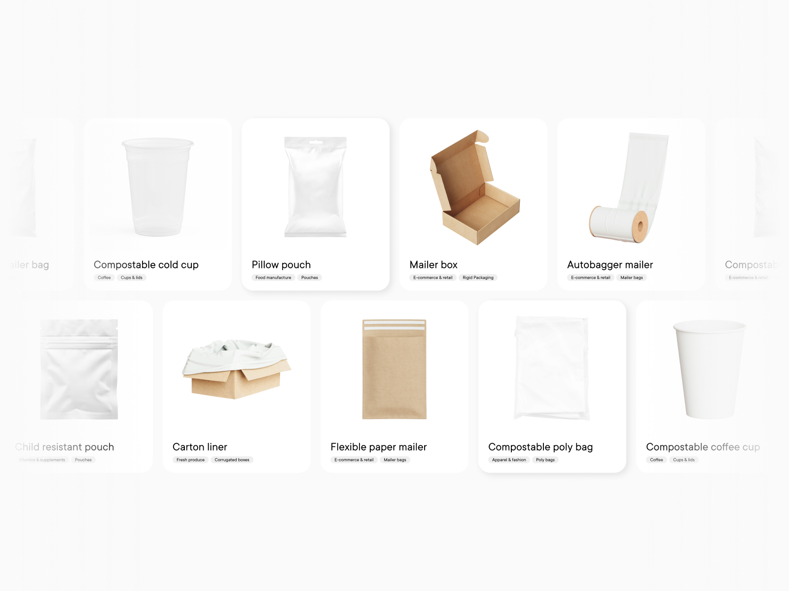 packaging lineup