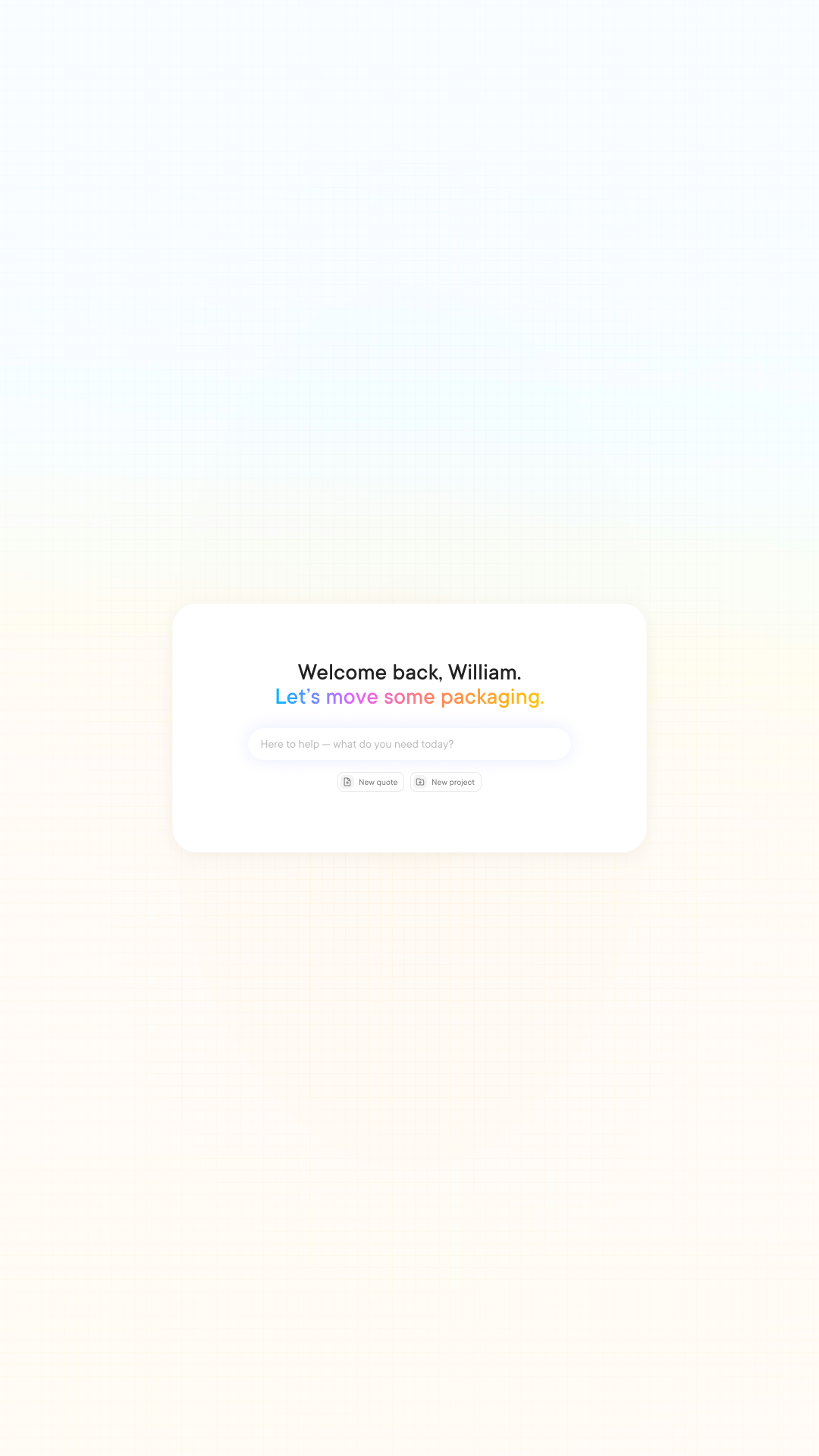 AI ui example