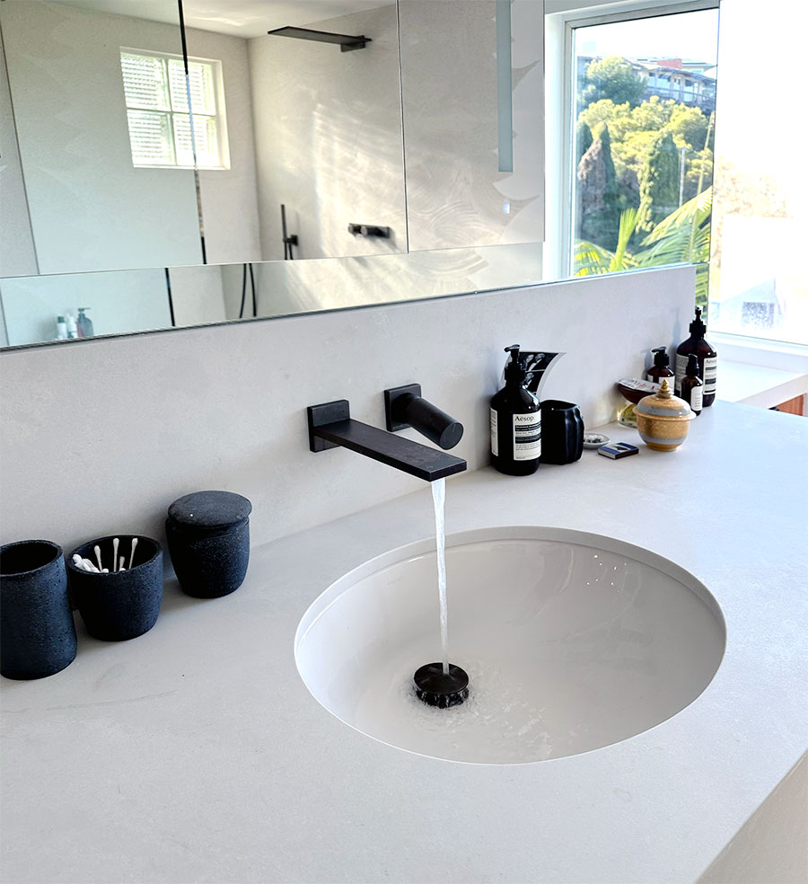 bathroom remodel new modern sink