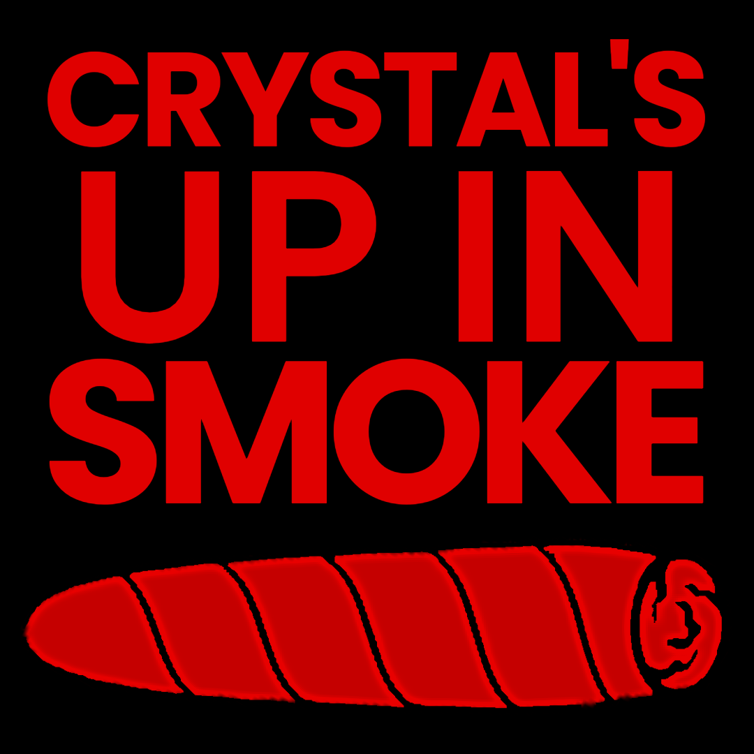 the logo for up in smoke
