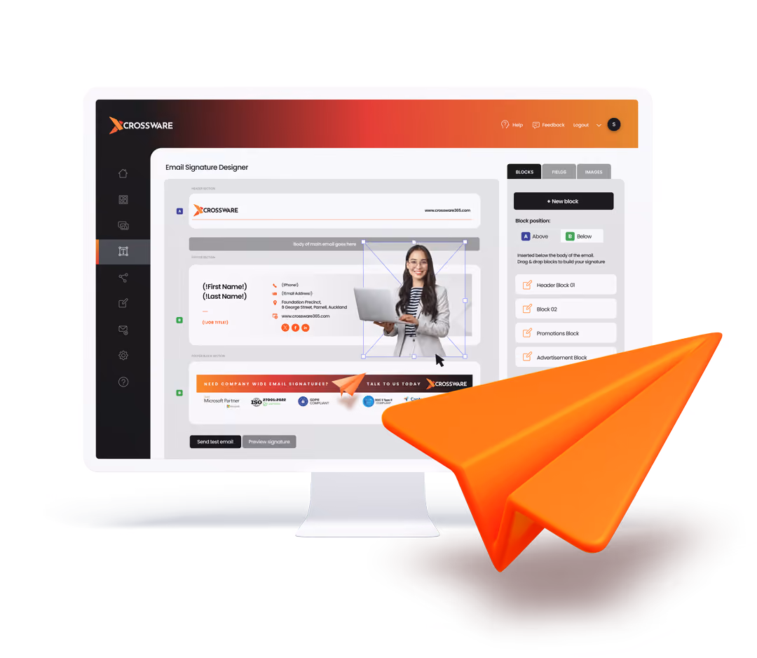 Crossware Email Signature Monitoring
