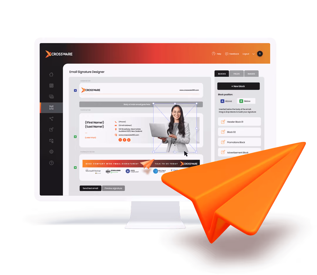 Email Signature Dashboard