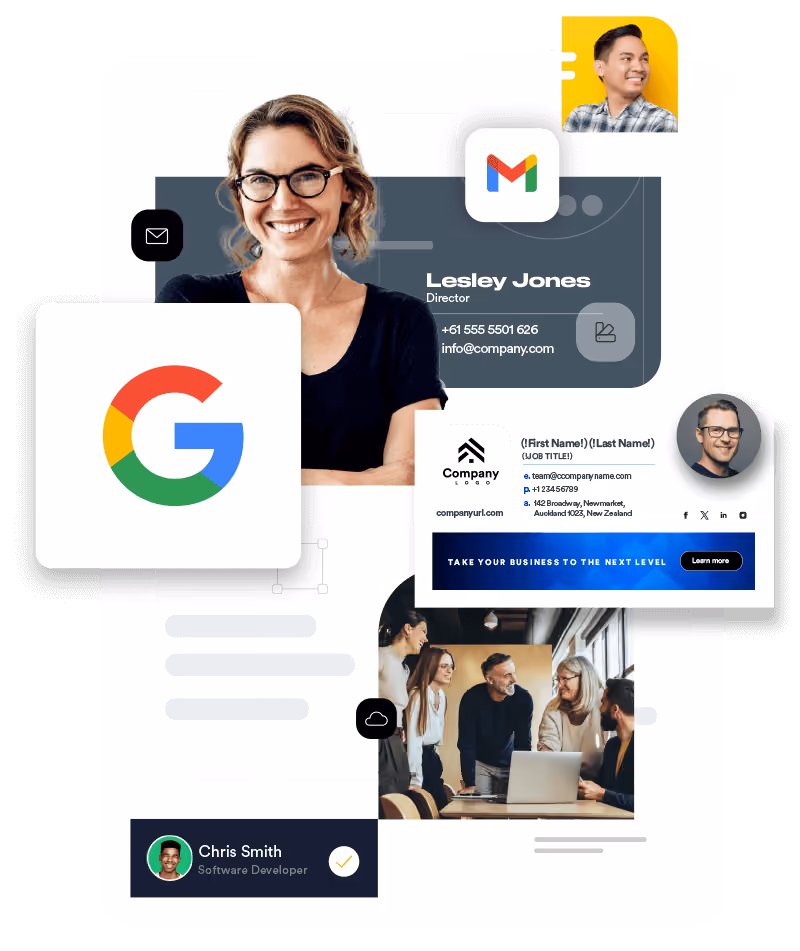 Powerful Centrally Managed Email Signature Designer