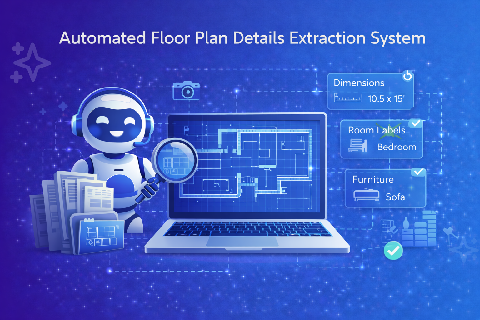 Automated Floor Plan Details Extraction System