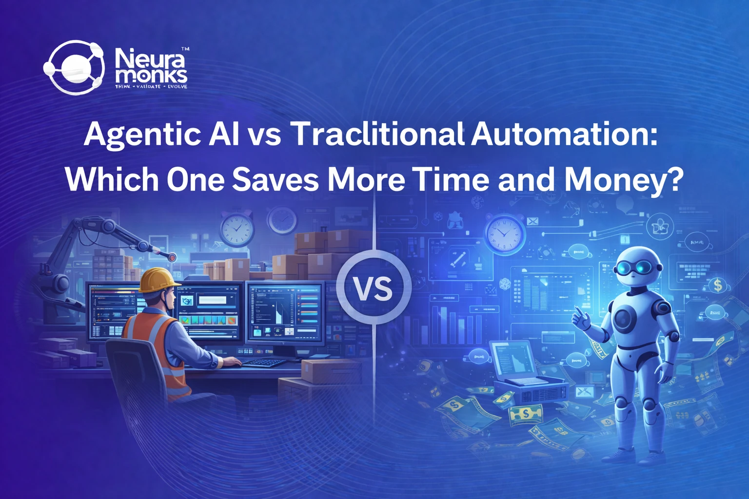 Agentic AI vs Traditional Automation: Which One Saves More Time and Money