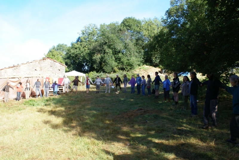 Permaculture, photo effet de lisière aussi possible chez l’humain