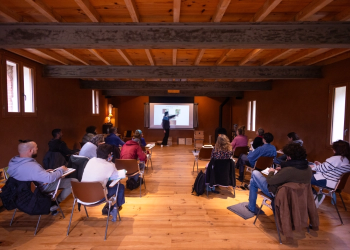 Salle de formation rénovée.