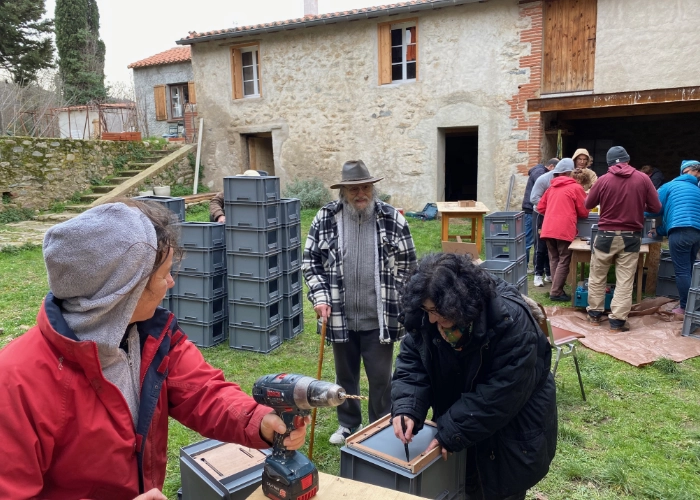 Atelier participatif de piégeage du frelon asiatique, M. Guillaume, Permaterra.