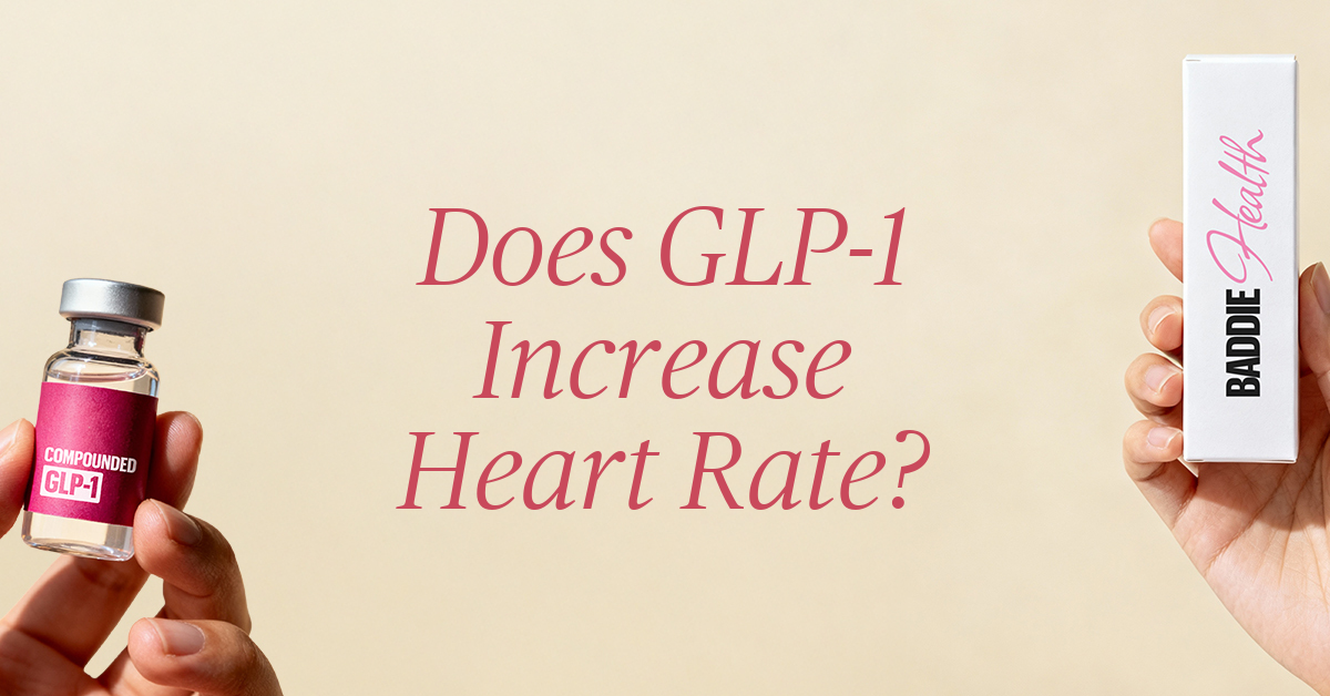 does glp 1 increase heart rate