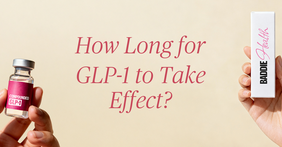 how long does it take for glp1 to take effect