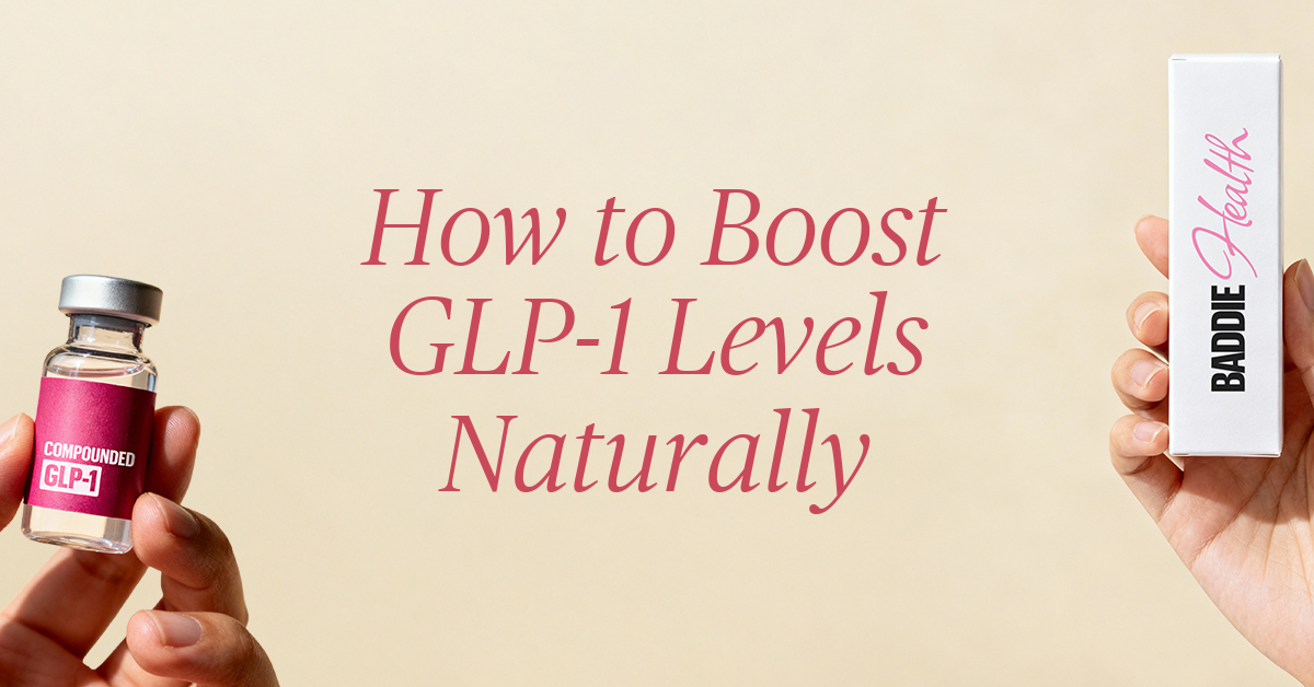 how to naturally boost glp 1 levels