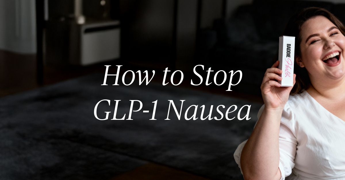 how to stop glp 1 nausea