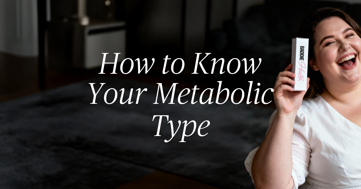 how to know your metabolic type