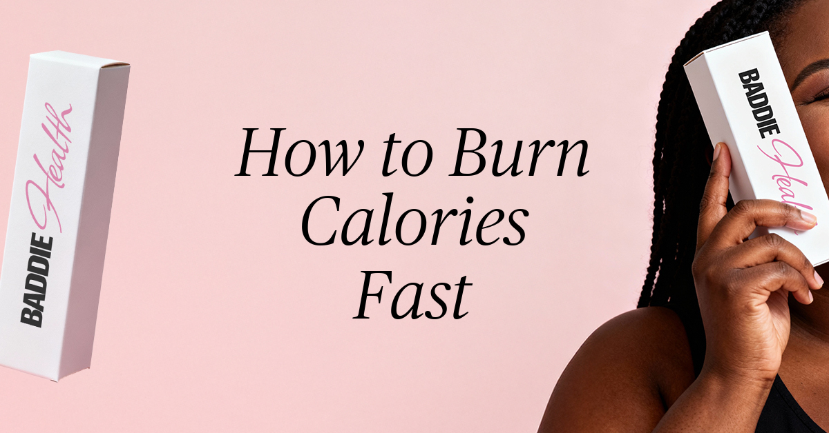 how to burn calories fast