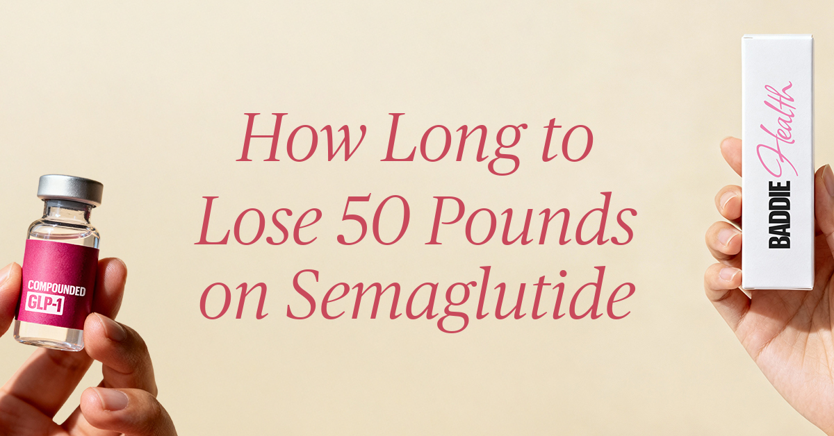 how long to lose 50 pounds on semaglutide