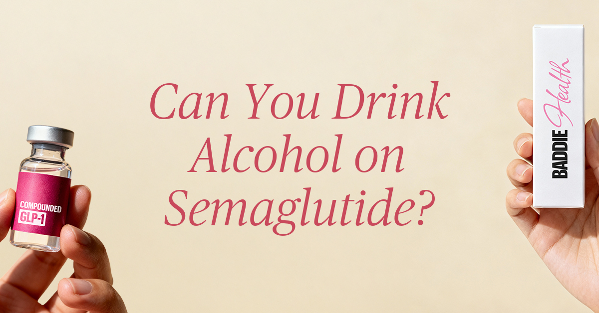 can you drink alcohol on semaglutide