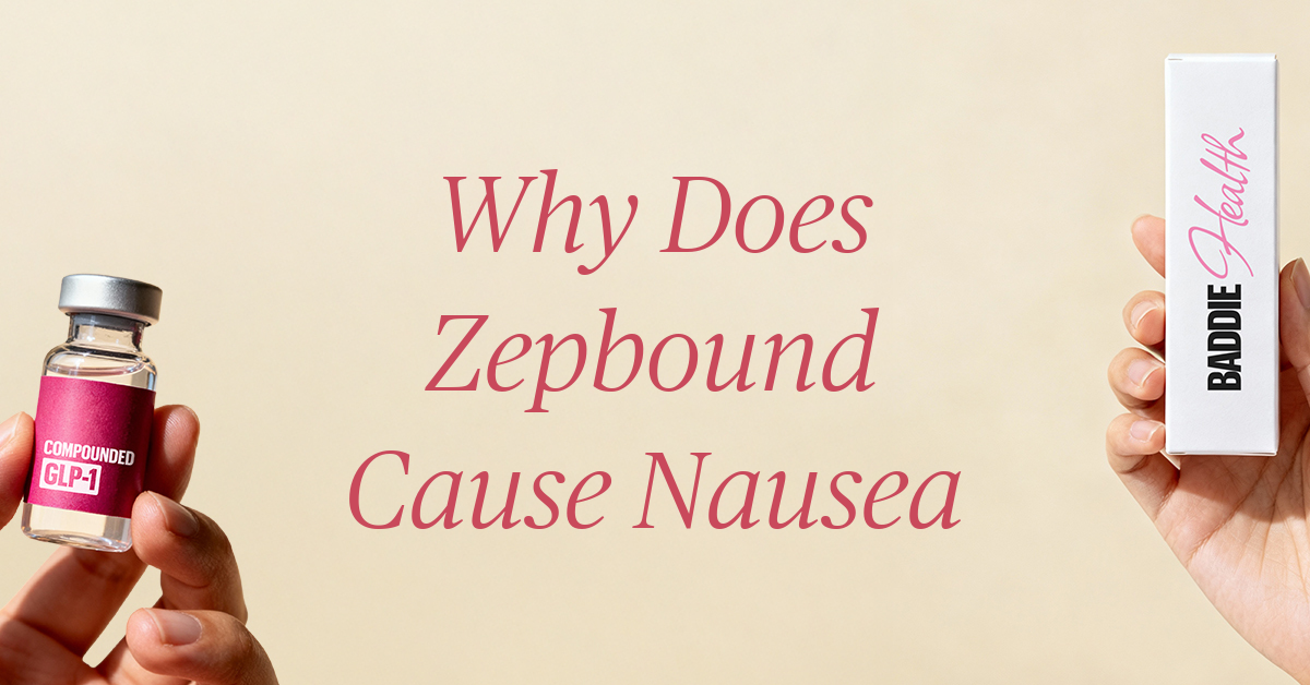 why does zepbound cause nausea