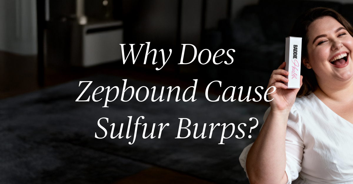why does zepbound cause sulfur burps