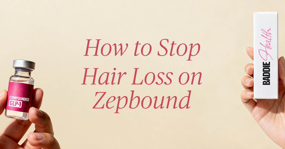 how to stop hair loss on zepbound