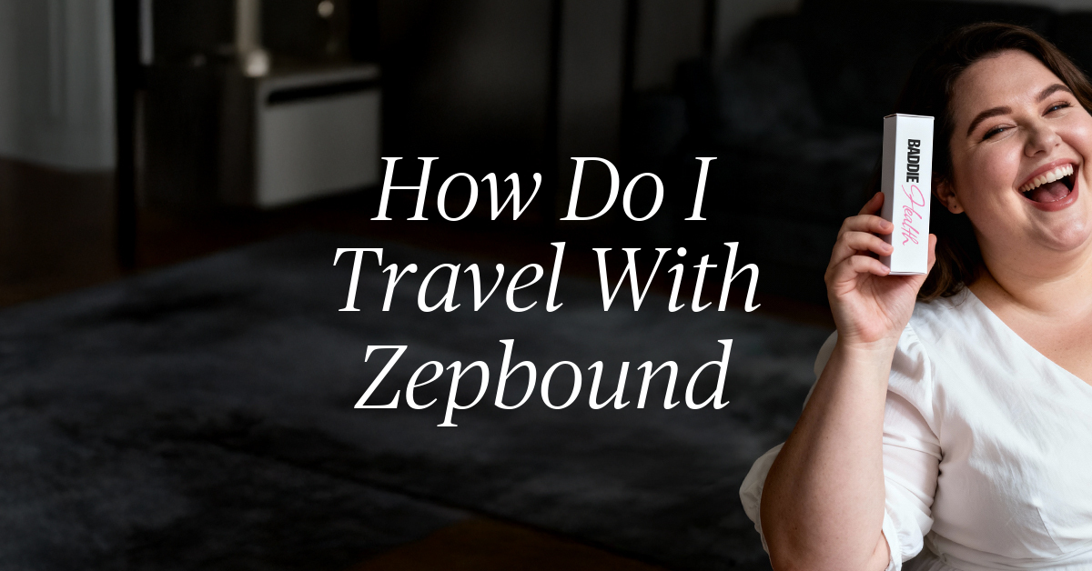 how do i travel with zepbound