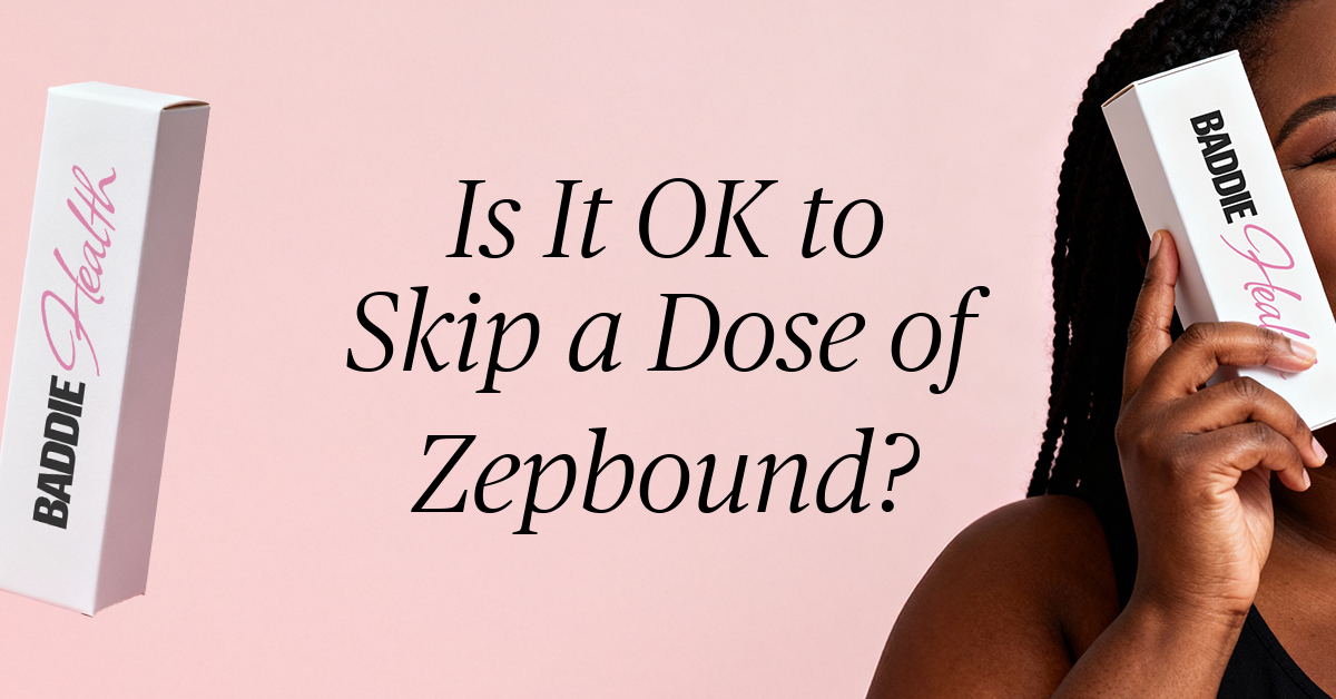 is it ok to skip a dose of zepbound