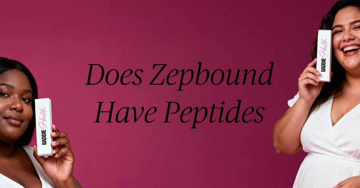does zepbound have peptides