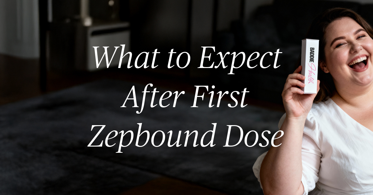 what to expect after first dose of zepbound