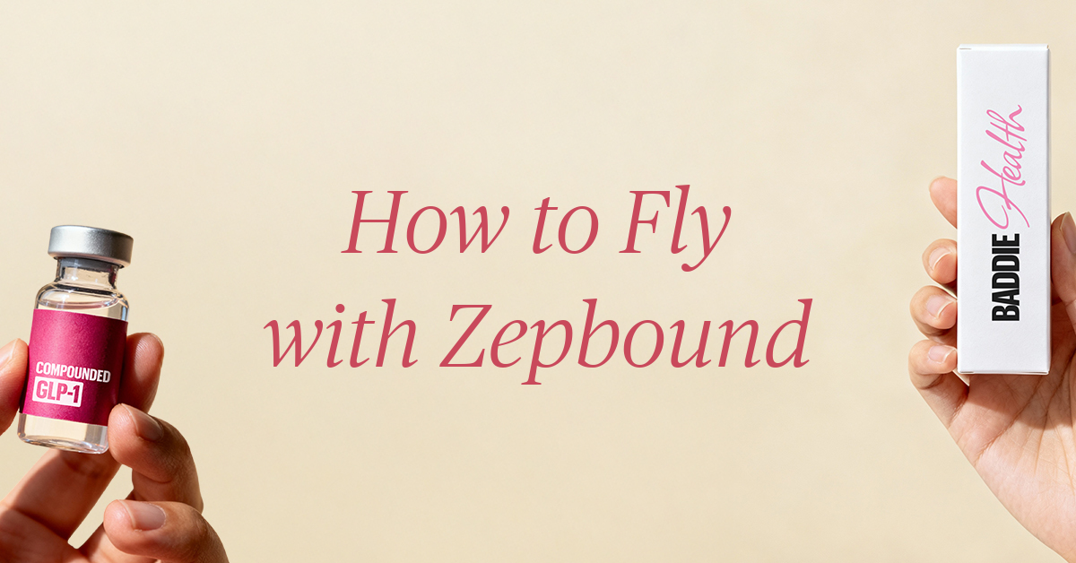 how to fly with zepbound