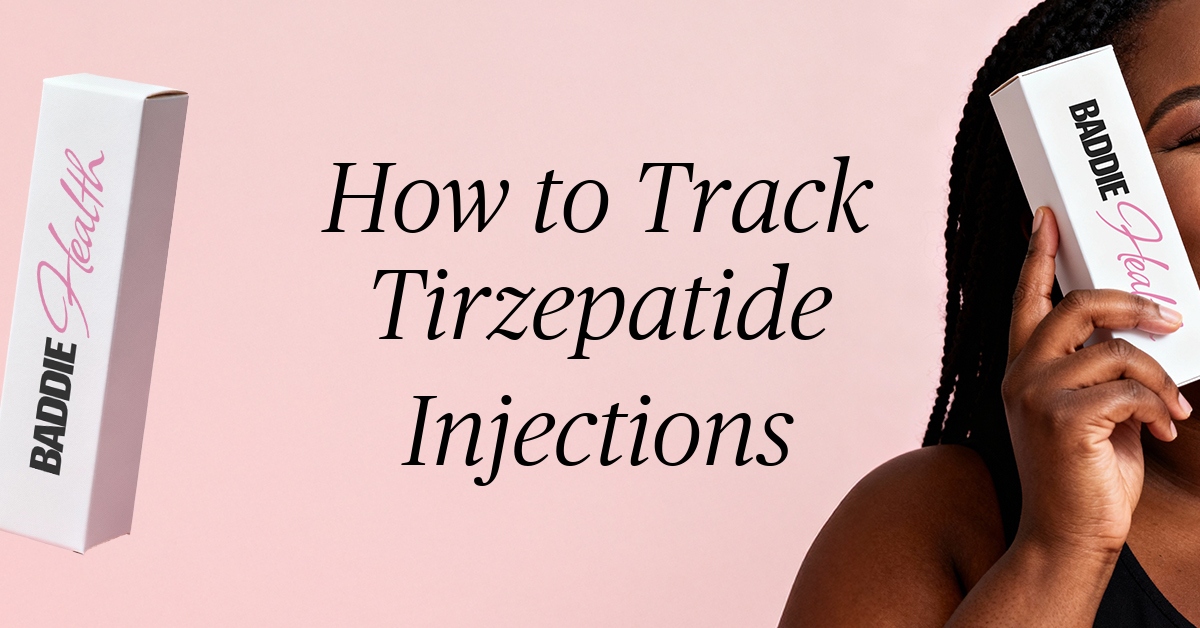 how to track tirzepatide injections