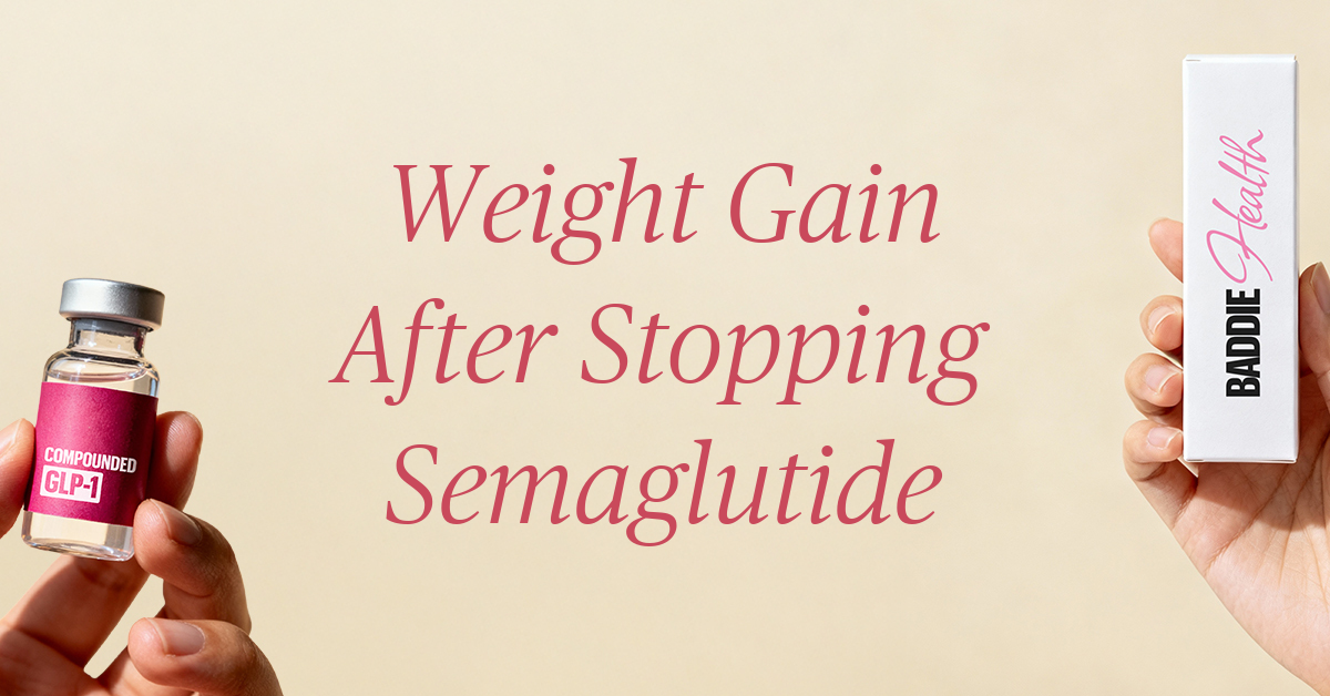 semaglutide weight gain after stopping