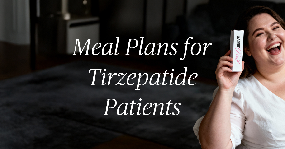 meal plans for tirzepatide patients