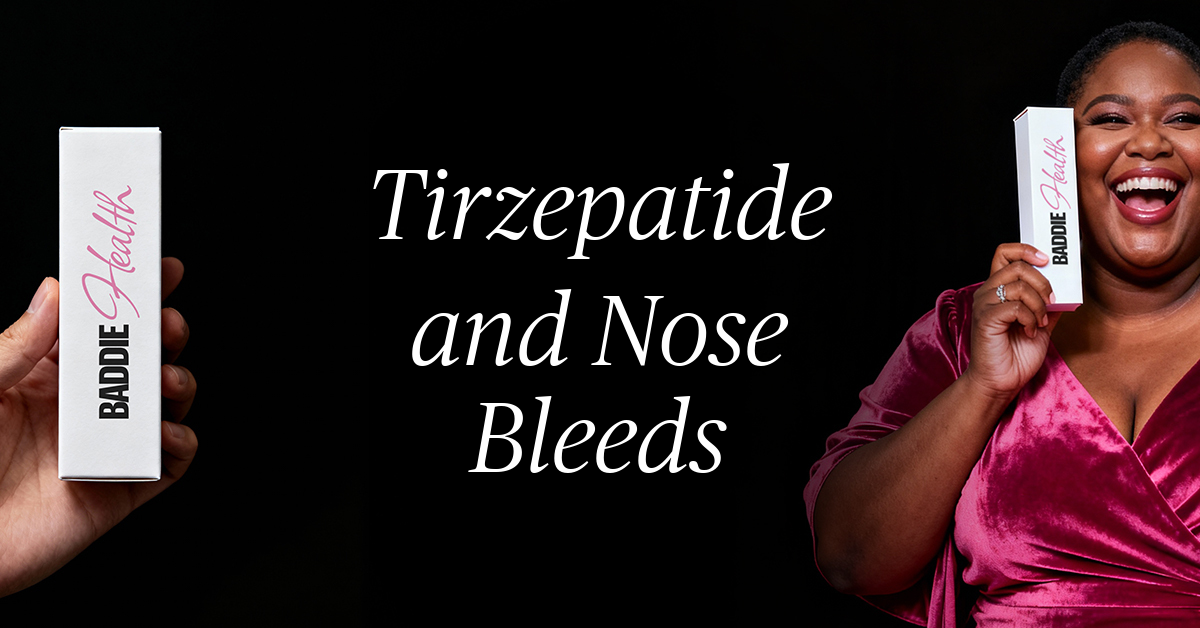 tirzepatide and nose bleeds