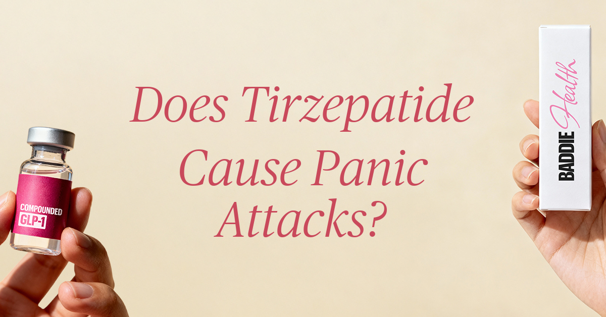 does tirzepatide cause panic attacks