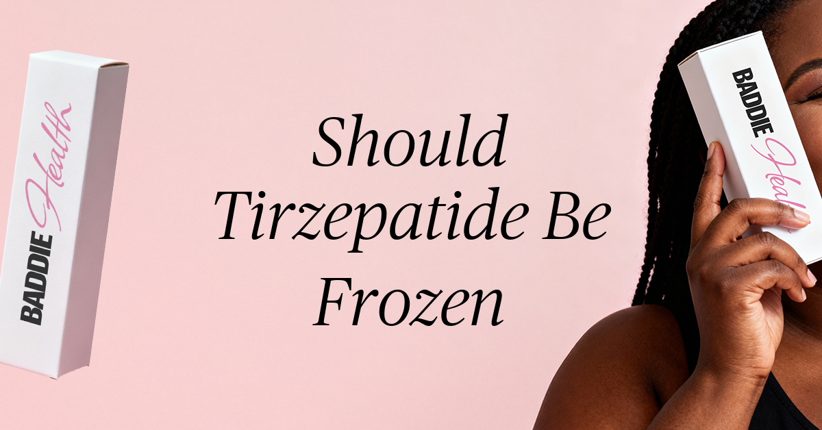should tirzepatide be frozen